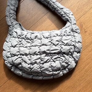 COS quilted bag in grey